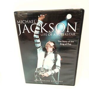 Michael Jackson Life Of A Superstar DVD Unauthorized Biography